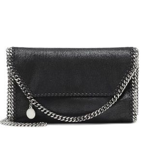 Stella McCartney Falabella Mini Shaggy Deer Crossbody Shoulder Bag